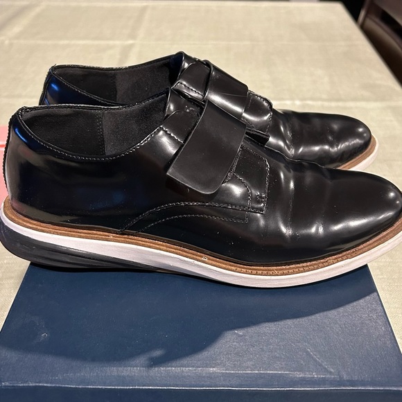 Cole Haan Womens Black W08364 Grand Evolution Slip On Loafer Shoes Size 8 B - Picture 5 of 6